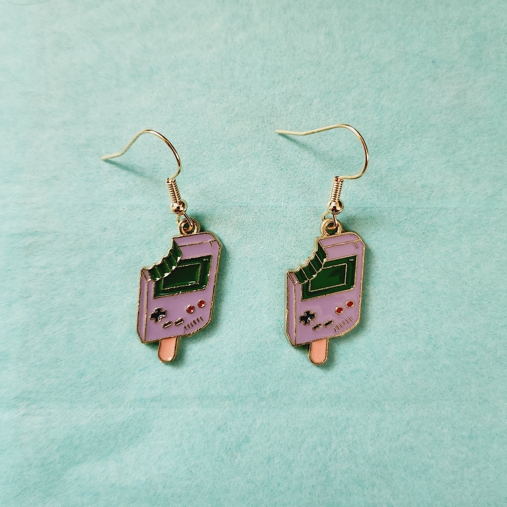 🔮3/$15 Game Boy Popsicle Earrings